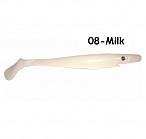 GOLTEENN Piggy 20cm 08-Milk, 20cm, ~46g,(1 шт.) силиконовые приманки