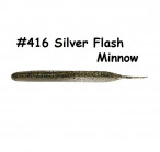 KEITECH Sexy Impact 5.8" #416 Silver Flash Minnow (6 gab.) silikona mānekļi