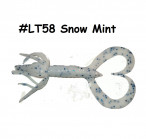 KEITECH Little Spider 3" #LT58 Snow Mint (8 pcs) softbaits