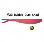 MAILE BAITS LUNKER DROP-SHOT SAWTAIL 5.5" 23-Buublegum Shad (1 pc) softbaits