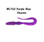 KEITECH Mad Wag Mini 2.5" #LT63 Purple Blue Heaven (12 шт.) силиконовые приманки