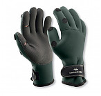 CORMORAN Neoprene Gloves, model 9410, 3.5mm, green/black, size L