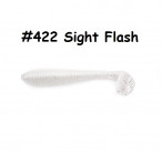 KEITECH Swing Impact Fat 4.8" #422 Sight Flash (5 pcs) softbaits